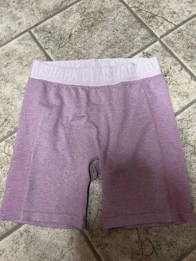 Gymshark Light Pink Heather Seamless Biker Shorts